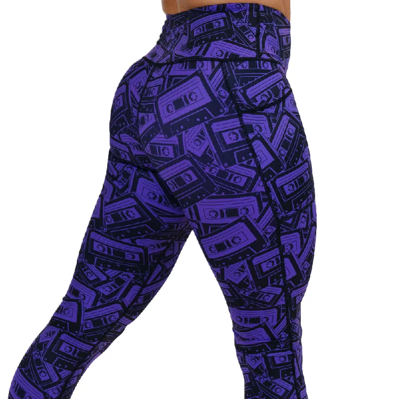 sports leggings for under gel insoles-80s Mixtape Leggings