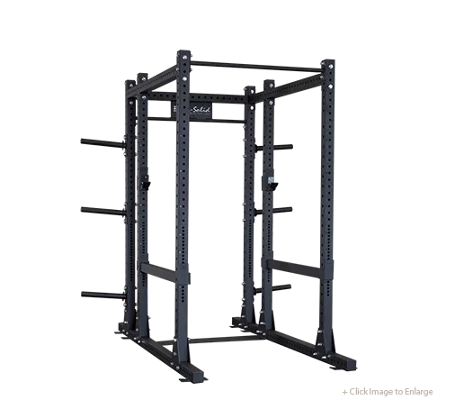 Body Solid Commercial Power Rack w/ Weight Storage