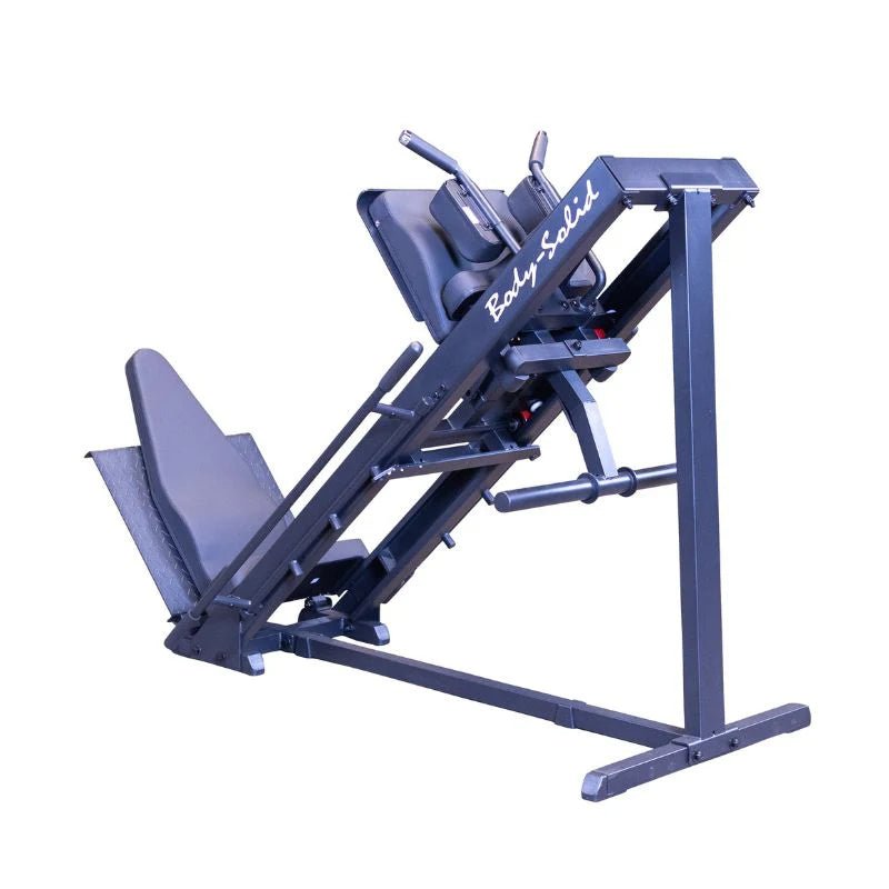 Leg Press Comparison-Body Solid Angled Leg Press & Hack Squat Machine - Dual Lower Body Powerhouse GLPH1100