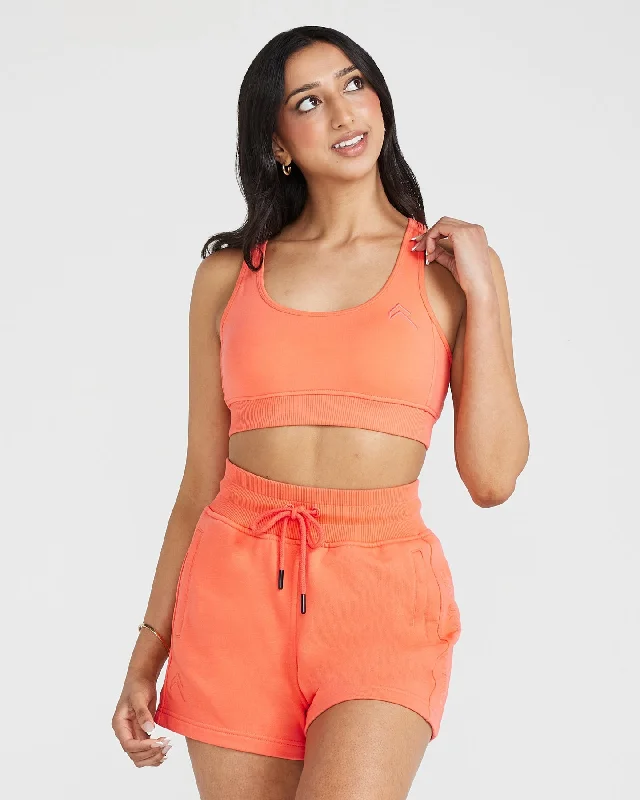 Sportswear tops for camouflage-Classic Lounge Bralette | Peach Blossom