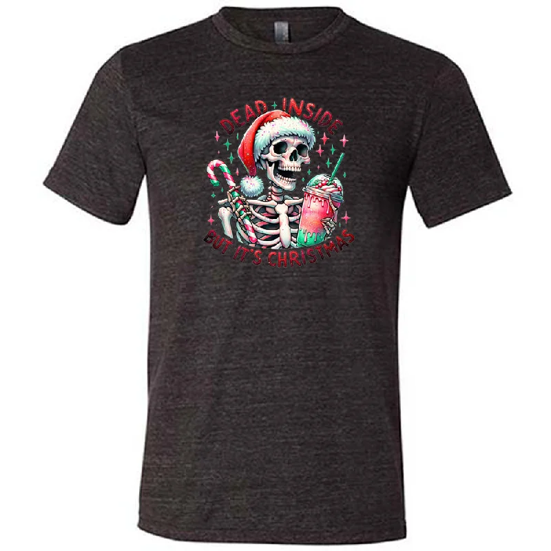 Men's Shirt/Tank eco-friendly-Dead Inside But Its Christmas Skeleton Shirt Unisex