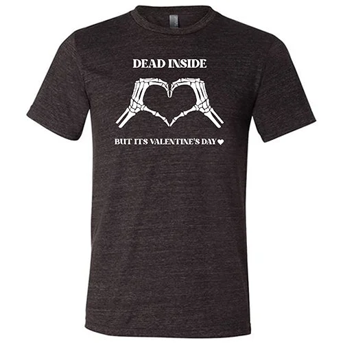 Men's Shirt/Tank no collar-Dead Inside But It's Valentine's Day Unisex