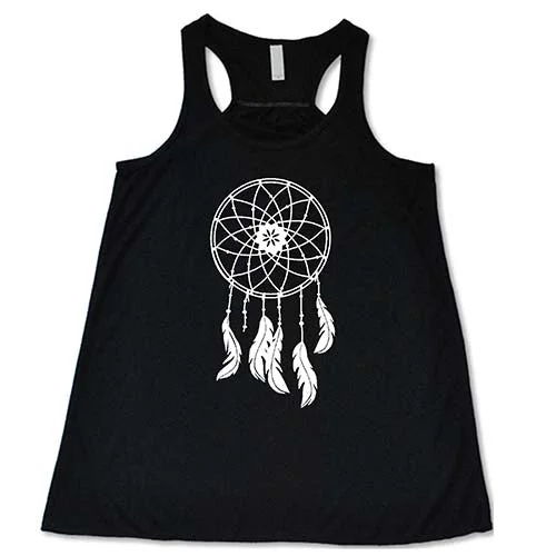 Women's shirt and tank with cloud overlay -Dreamcatcher Shirt