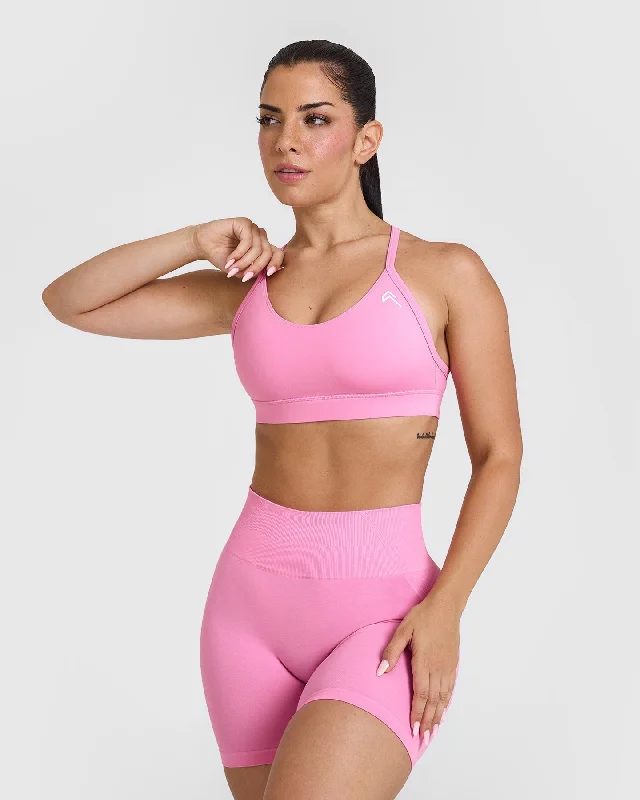 Sportswear tops for basic-Everyday Sports Bra | Power Pink