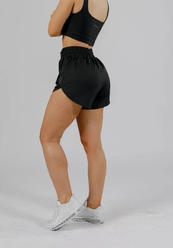 Shorts promoted-FeatherKnit™ Track Short Black