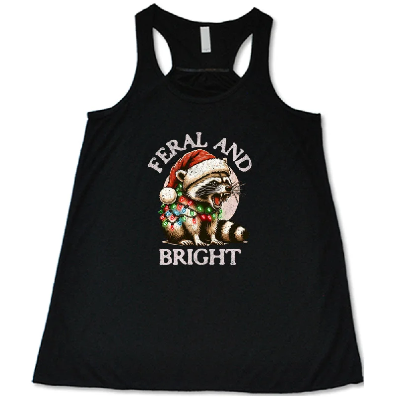 Women's shirt and tank with bow detail -Feral And Bright Shirt