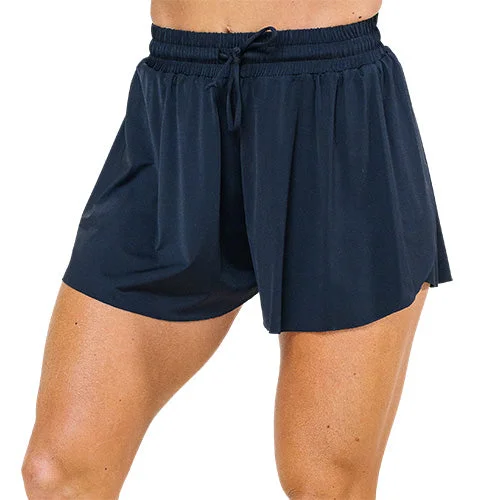 Shorts night-Flowy Shorts | Black