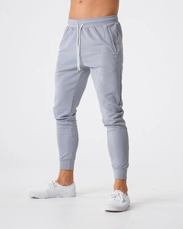 Sportswear tops for drawcord-Grey Track Joggers