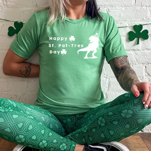 Men's Shirt/Tank petite-Happy St. Pat-Trex Day Unisex