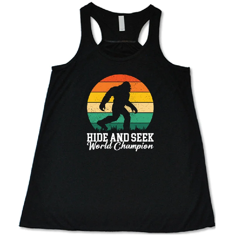 Women's shirt and tank for park outings -Hide And Seek World Champion Shirt