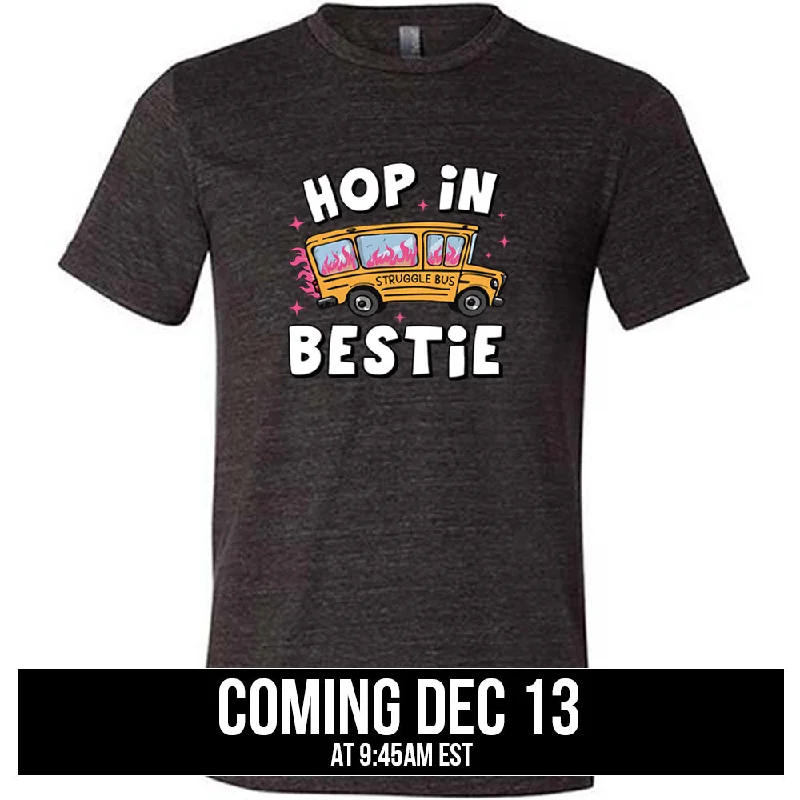 Men's Shirt/Tank crew neck-Hop In Bestie Shirt Unisex