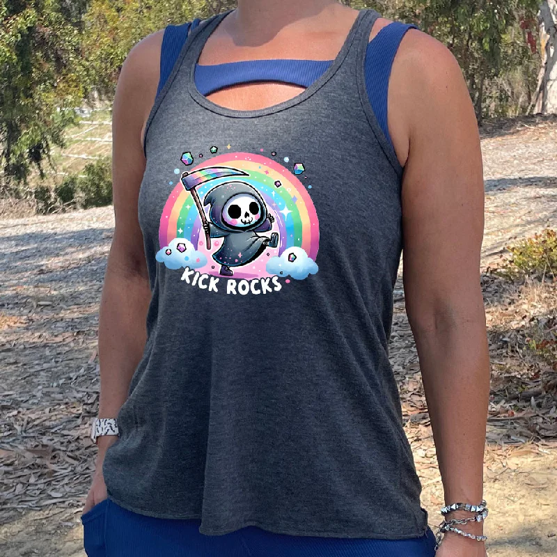 Women's shirt and tank for outdoor yoga -Kick Rocks Shirt