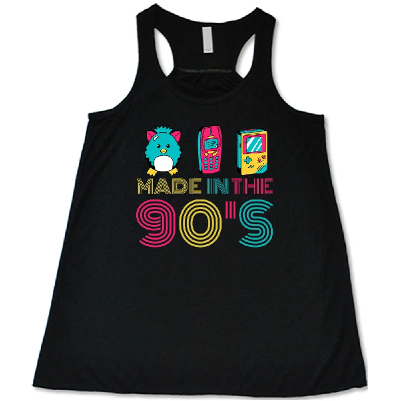 Women's shirt and tank for warm strolls -Made In The 90's Shirt