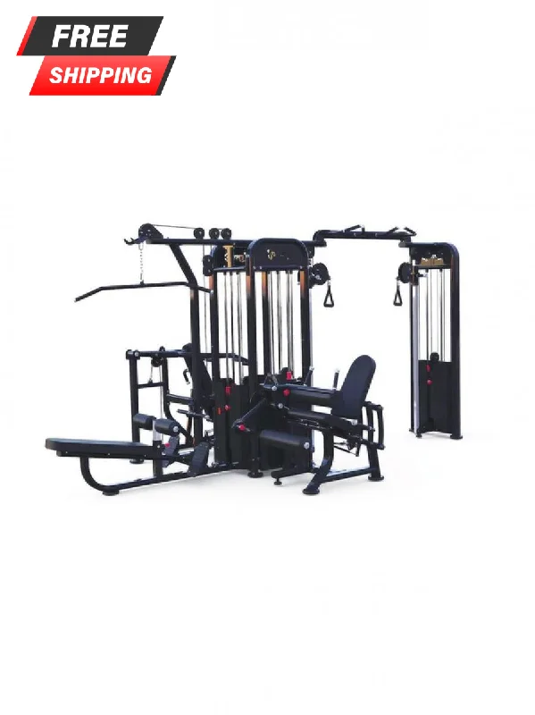 MDF 4 Stack Multi Gym Black Frame with DAP Attachment