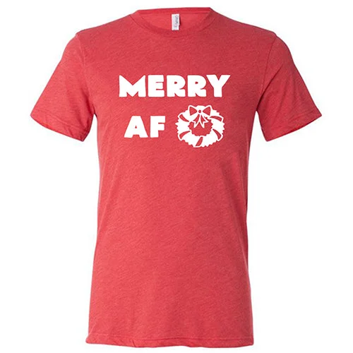 Men's Shirt/Tank side slit-Merry AF Shirt Unisex