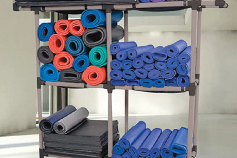 Warrior Multi-Purpose Mat, Roller & Pad Storage Rack