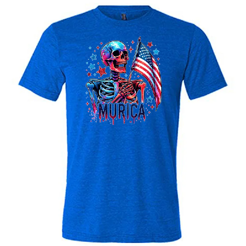 Men's Shirt/Tank trade show-Murica Skeleton Shirt Unisex