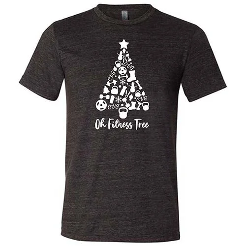 Men's Shirt/Tank layered look-Oh Fitness Tree Shirt Unisex