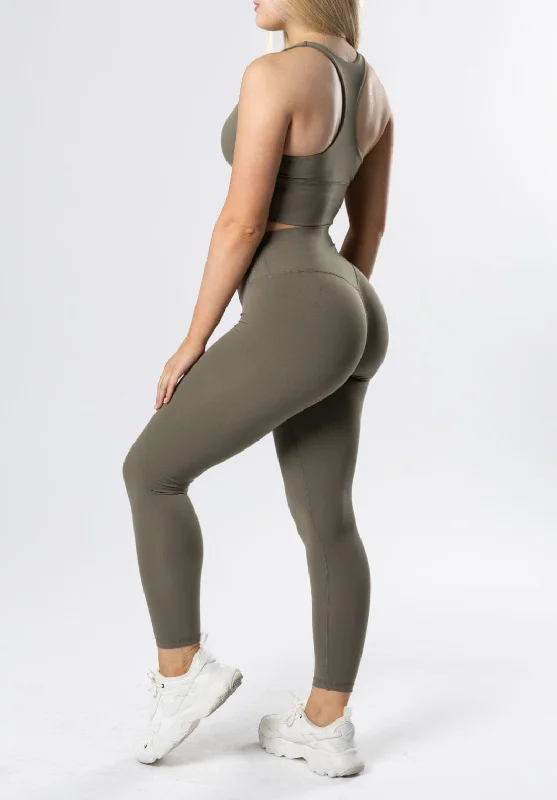 sports leggings for under branded shoes-Reluna Original Sculptseam™ Plus Legging Everglades