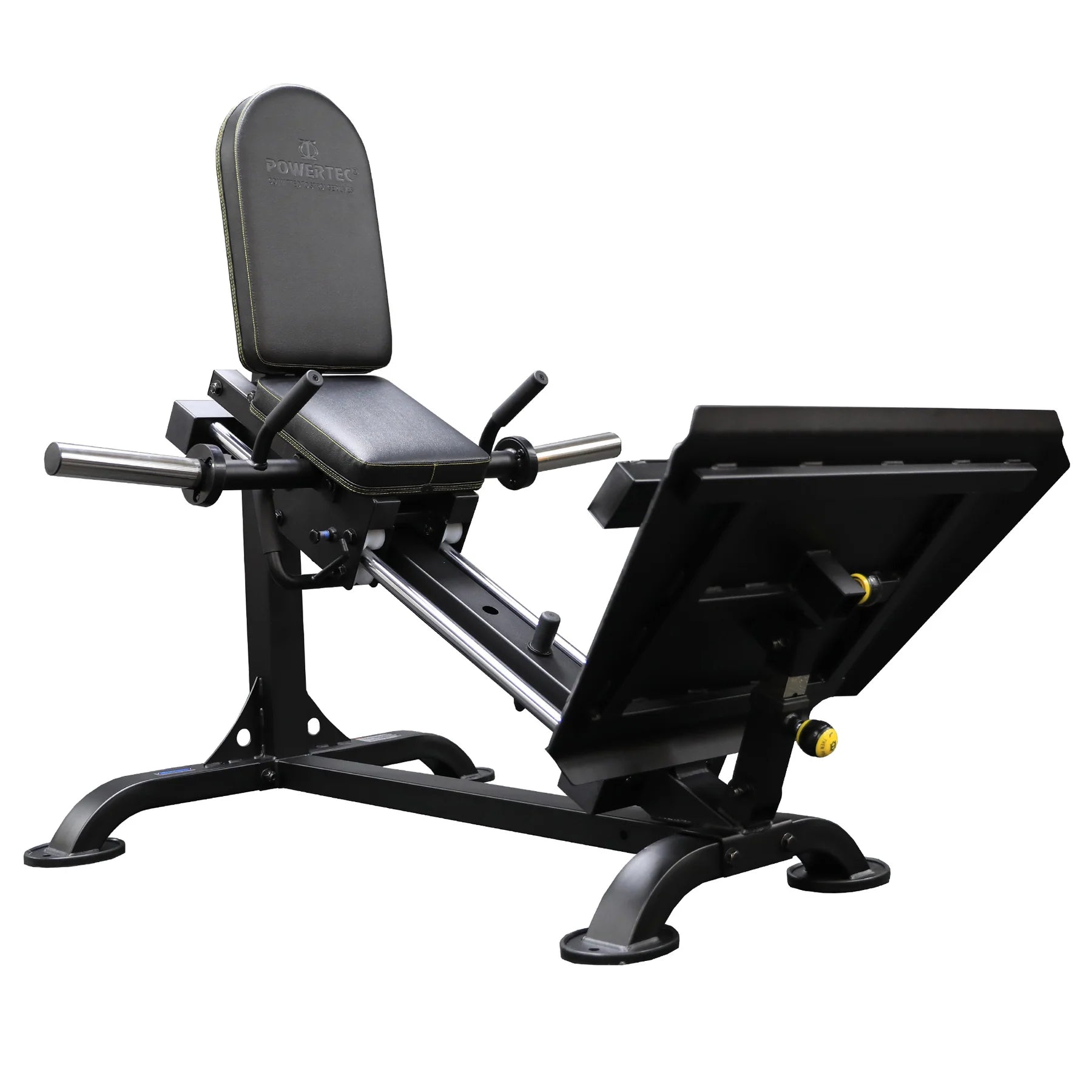 Leg Press Reviews-Powertec Compact Leg Sled P-CLS23 - Compact Leg Press Machine