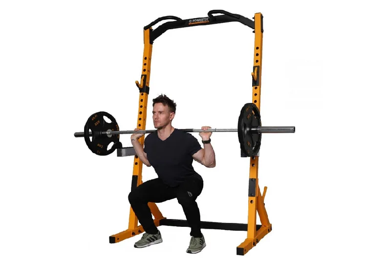 Powertec WorkBench Half Rack (Yellow) (🎁HOLIDAY SALE)