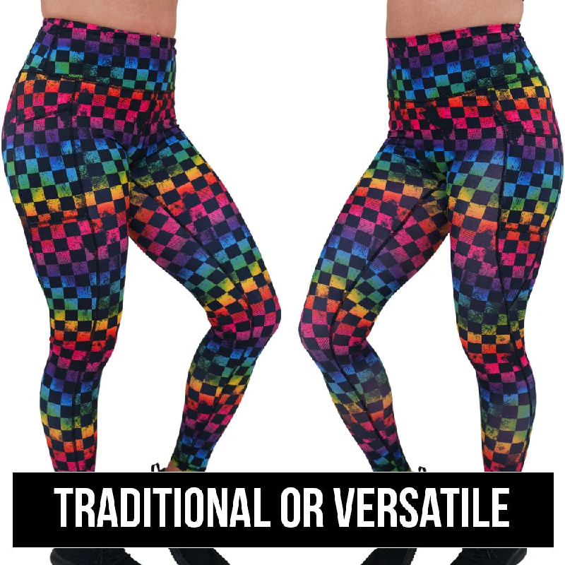 sports leggings for under narrow toe shoes-Prismatic Leggings