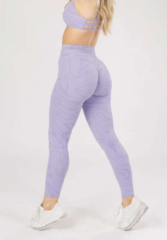 sports leggings for under plastic shoes-RecStretch DesB High Flow Sculptseam™ Plus Legging Fantasy