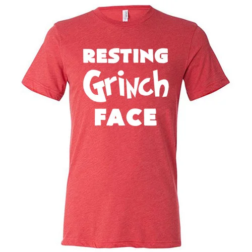 Men's Shirt/Tank tucked-Resting Grinch Face Shirt Unisex