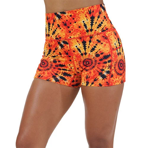 Shorts retro-Shorts | Sunset Tie Dye