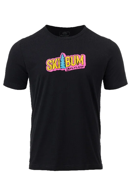 Sportswear tops for giveaways-Ski Bum Tee