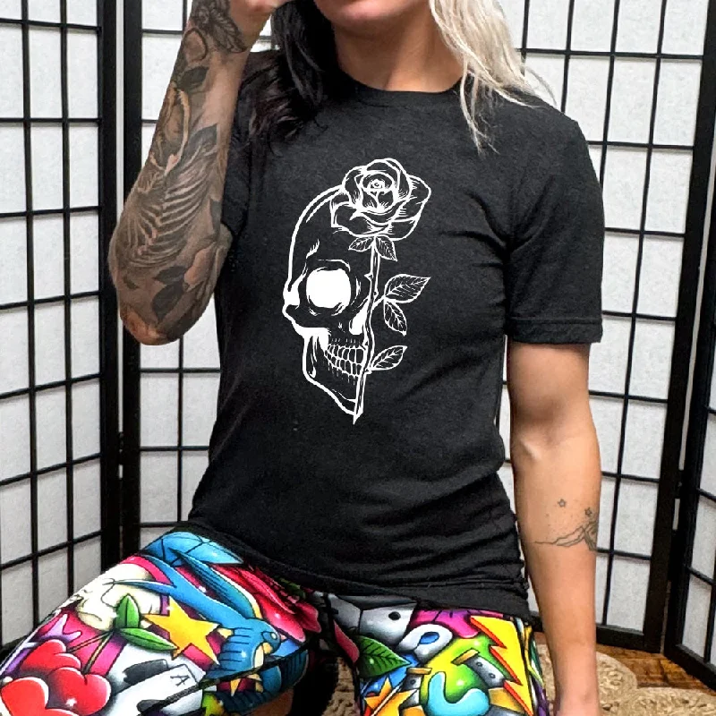 Men's Shirt/Tank boxing-Skull Rose Shirt Unisex