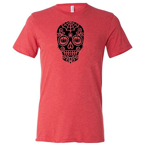 Men's Shirt/Tank anti-bacterial-Skull With Pumpkin Eyes Shirt Unisex