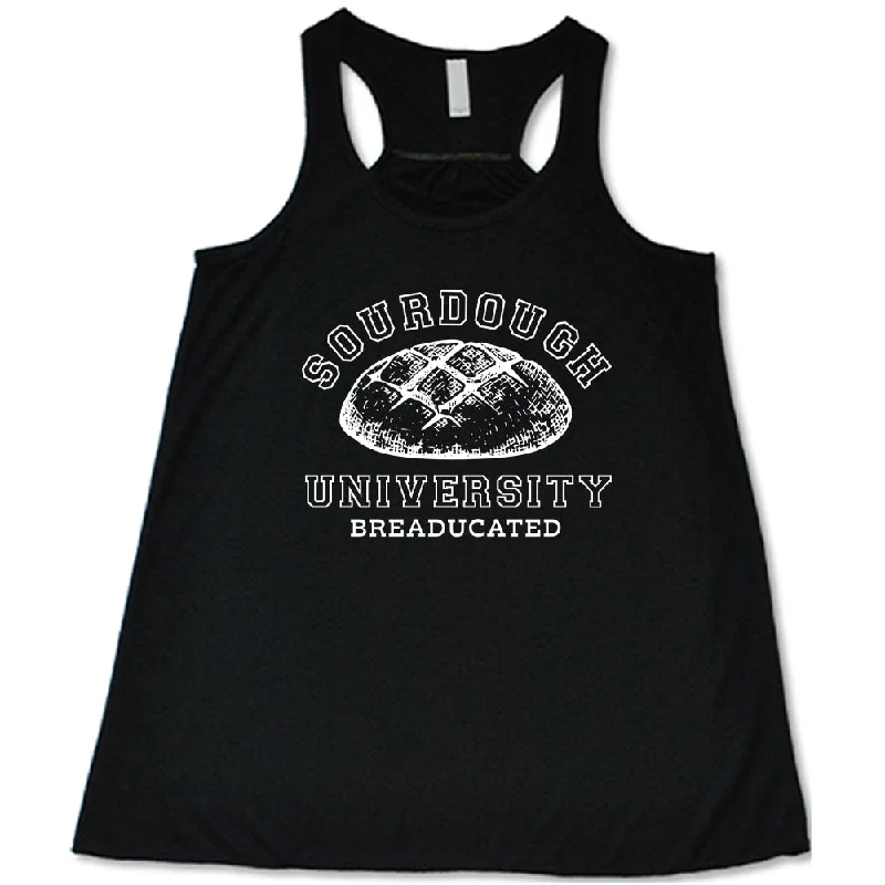 Women's shirt and tank for casual evenings -Sourdough University Shirt