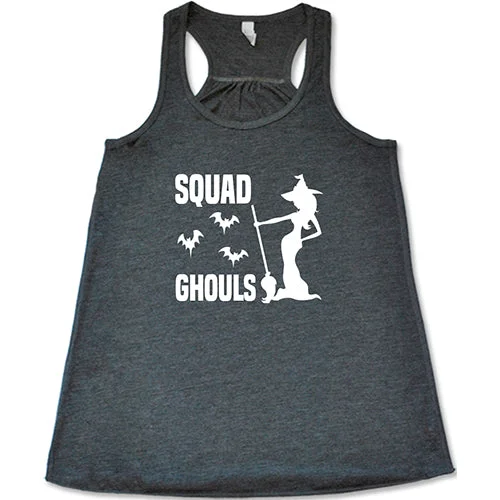 Women's shirt and tank for summer walks -Squad Ghouls Shirt