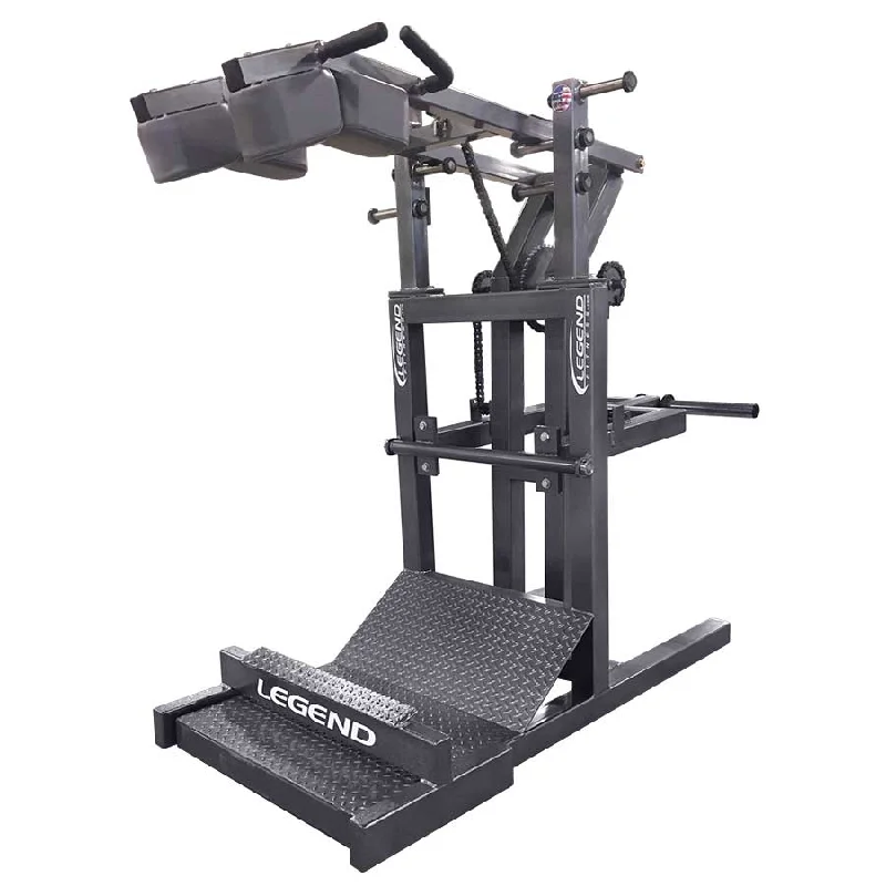 Squat Machine w/ Calf Blaster - Legend 3129