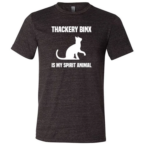 Men's Shirt/Tank sun-proof-Thackery Binx Is My Spirit Animal Shirt Unisex