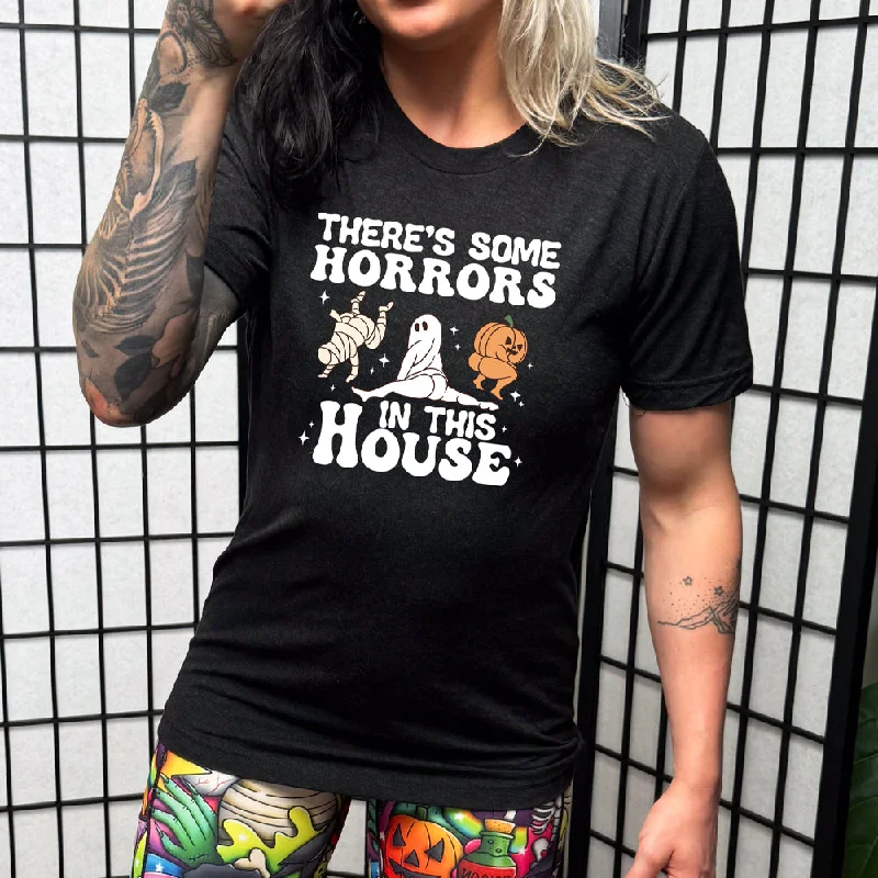 Men's Shirt/Tank spring-There's Some Horrors In This House Shirt Unisex