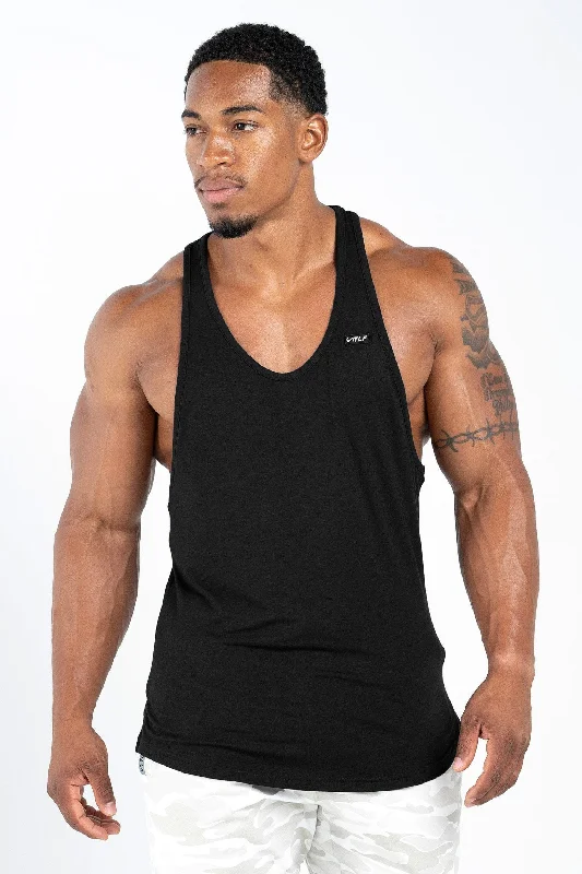 Men's Shirt/Tank embroidered-Flex Stringer Bamboo Tank