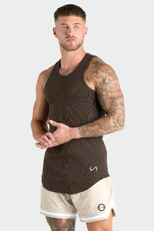 Men's Shirt/Tank rough-Icon Ribbed Relaxed Fit Tank