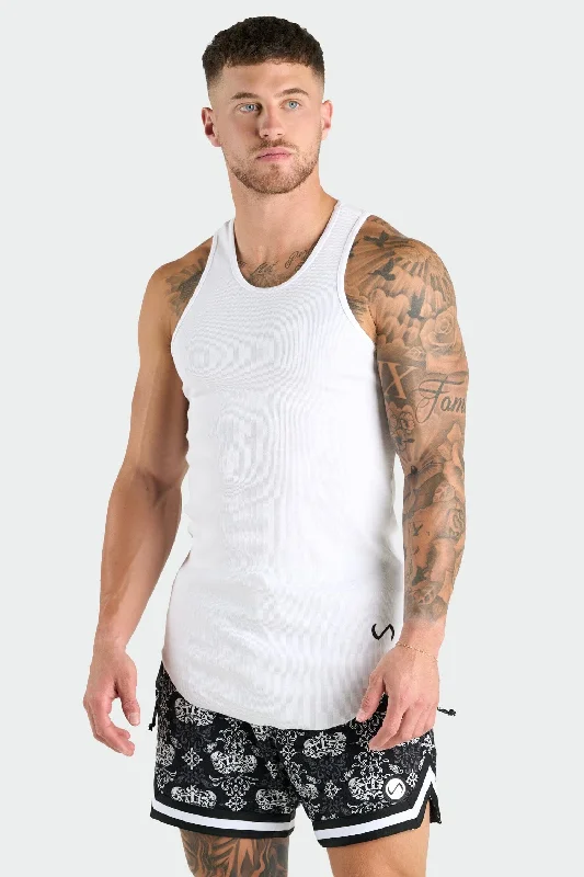 Men's Shirt/Tank textured feel-Icon Ribbed Relaxed Fit Tank