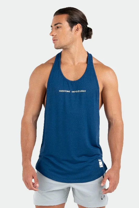 Men's Shirt/Tank solid color-Redefine Impossible Air-Flex Stringer Tank