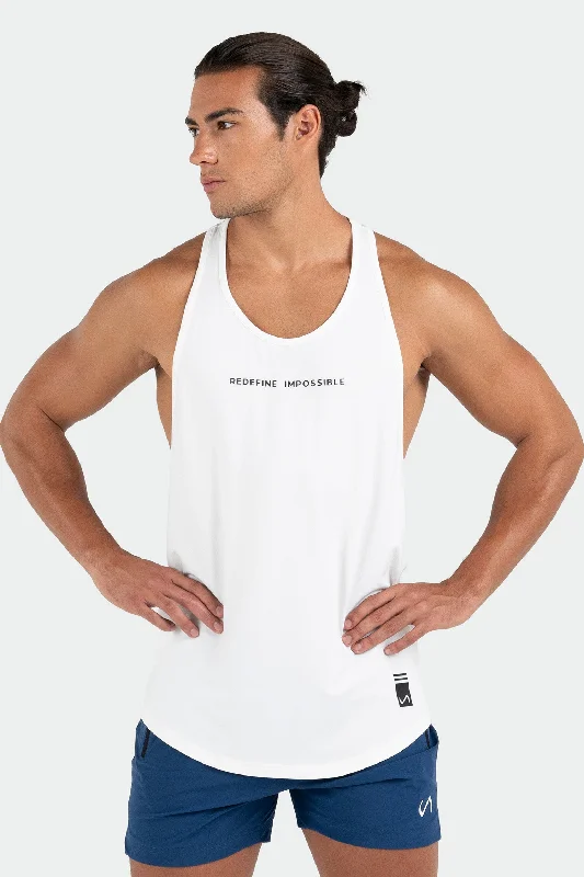 Men's Shirt/Tank striped-Redefine Impossible Air-Flex Stringer Tank