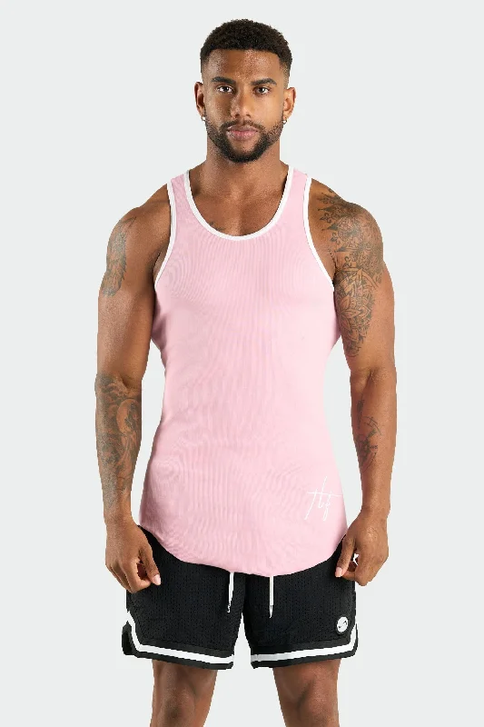 Men's Shirt/Tank reflective-TLF Ribbed Relaxed Fit Tank