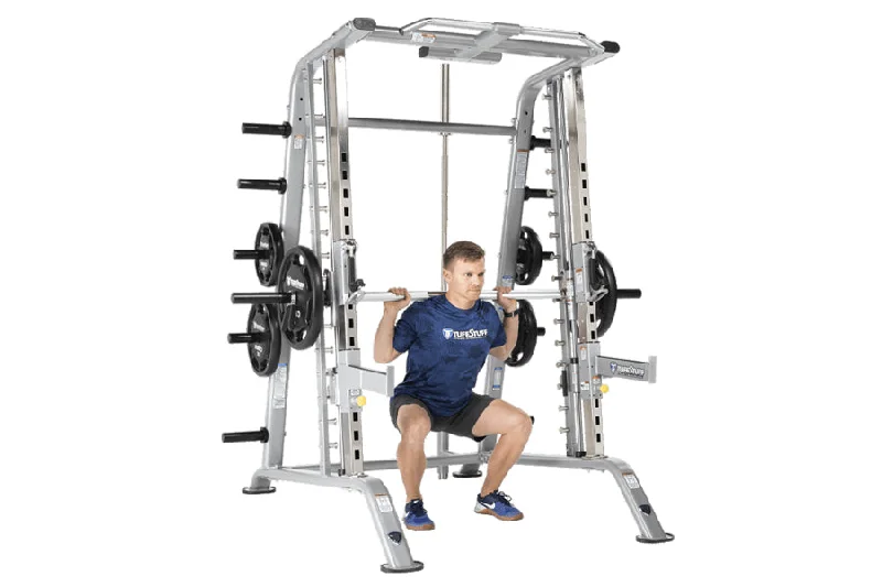 TuffStuff Evolution Smith Machine / Half Cage Combo (CSM-600) (🎄HOLIDAY SALE - Extra 10% Off)