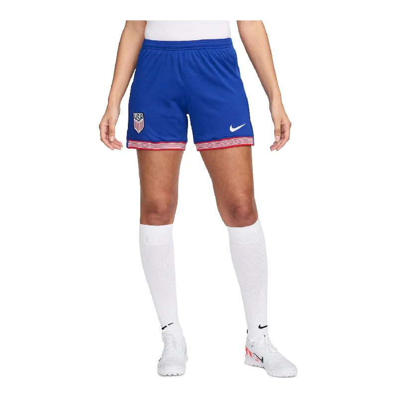 Shorts stretch-resistant-Women's Nike USWNT 2024 Stadium Home Blue Shorts