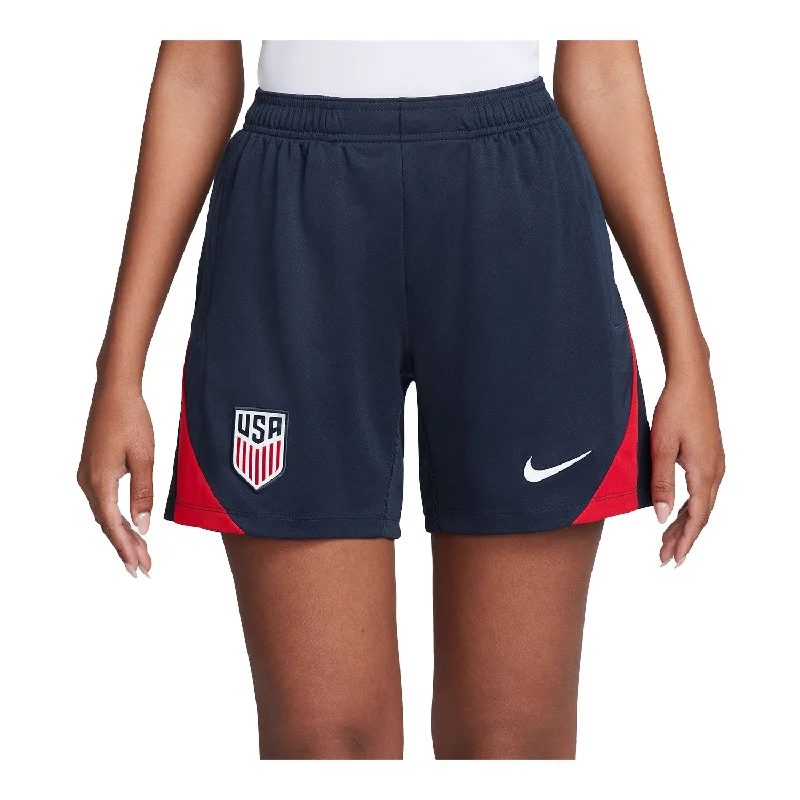 Shorts fade-resistant-Women's Nike USA Strike Navy Shorts