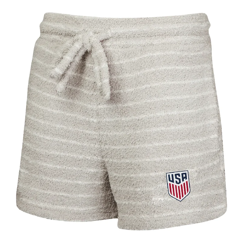 Shorts licensed-Women's Concepts Sport USMNT Ventura Grey Shorts