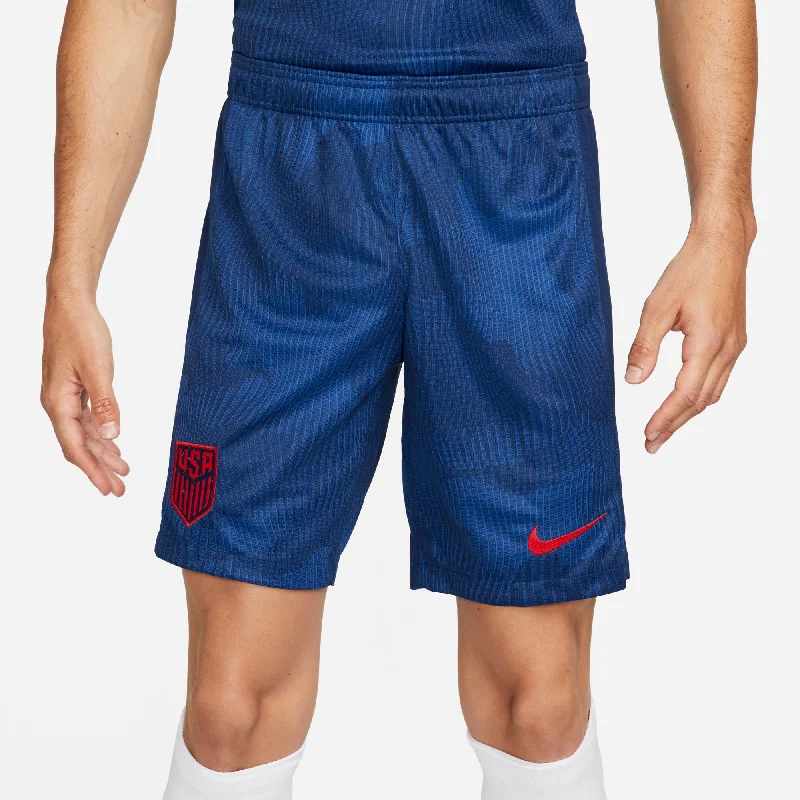 Shorts premium stitch-Men's Nike USMNT 2023 Stadium Away Shorts