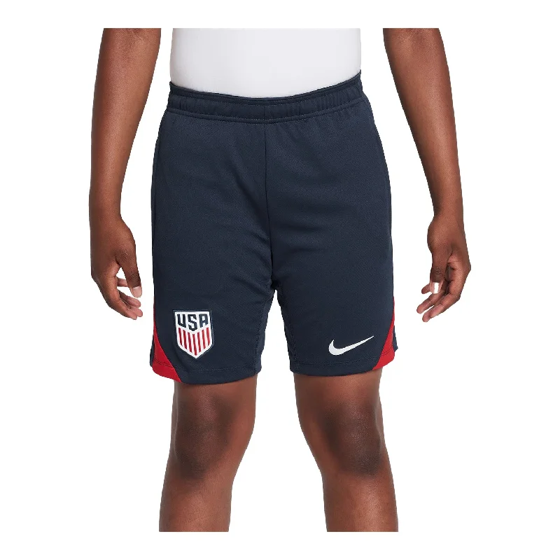 Shorts shrink-proof-Youth Nike USA Strike Navy Shorts