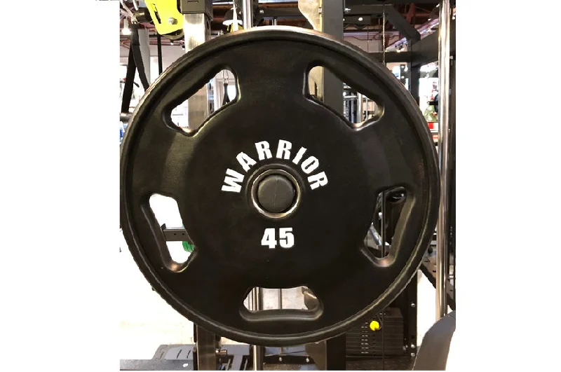 Warrior Urethane Olympic Grip Weight Plates